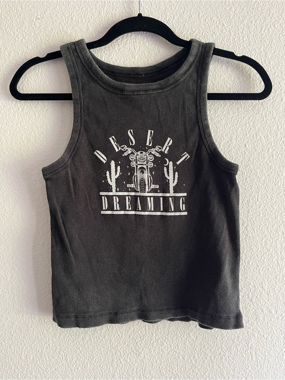 Desert Dreaming Black Tank Top